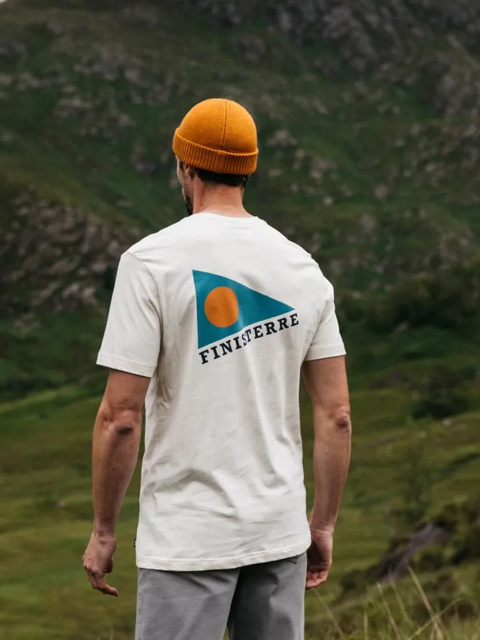 Men Pendant TShirt Ecru Finisterre TShirts