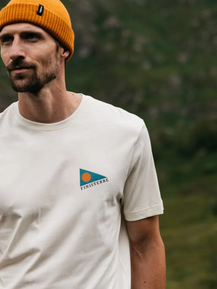 Men Pendant TShirt Ecru Finisterre TShirts