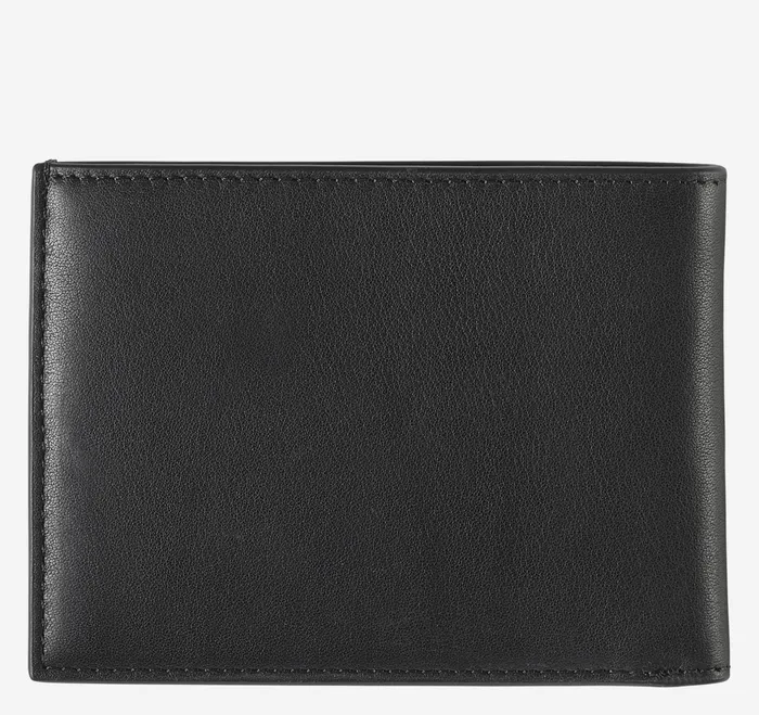 Men Richmond Billfold Wallet Black Multi Nappa Wallets Johnston and Murphy