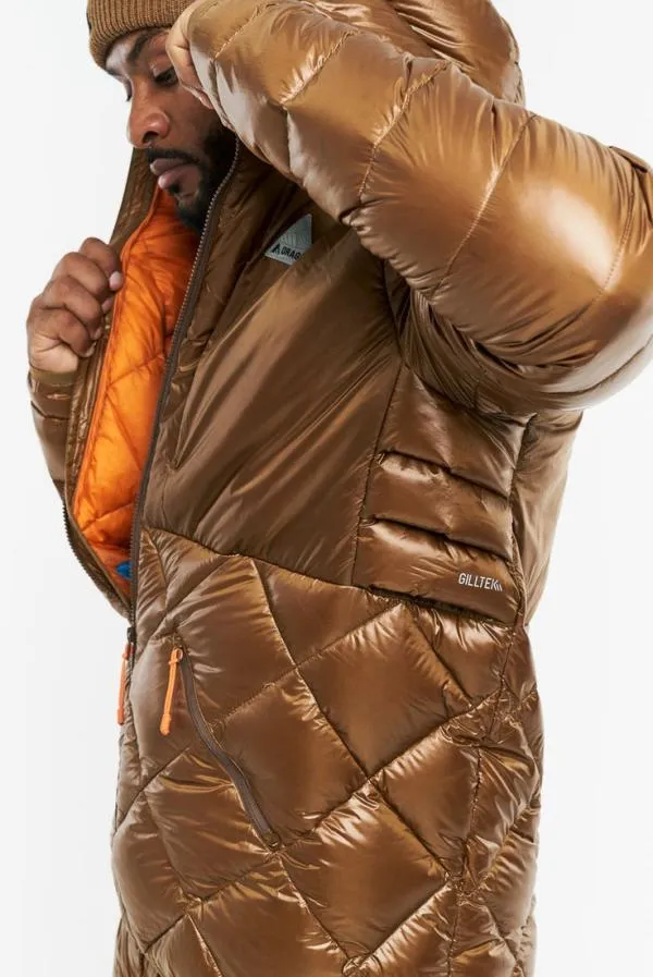 Men Robson Gilltek Down JacketAmber Orage Mid Layers