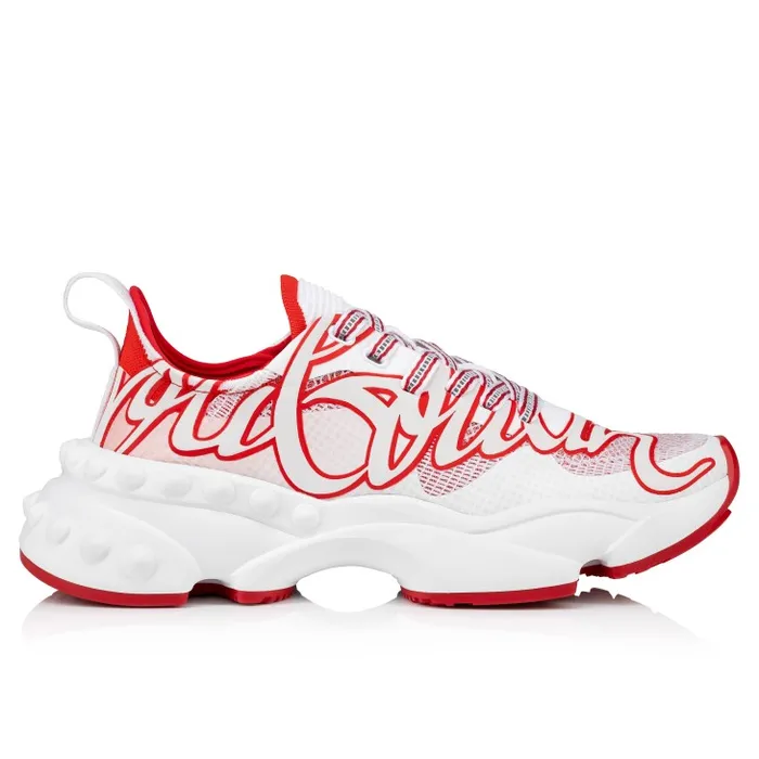 Men Rocknrun Running Sneakers 8211 Mesh 8211 Loubi Christian Louboutin Sneakers