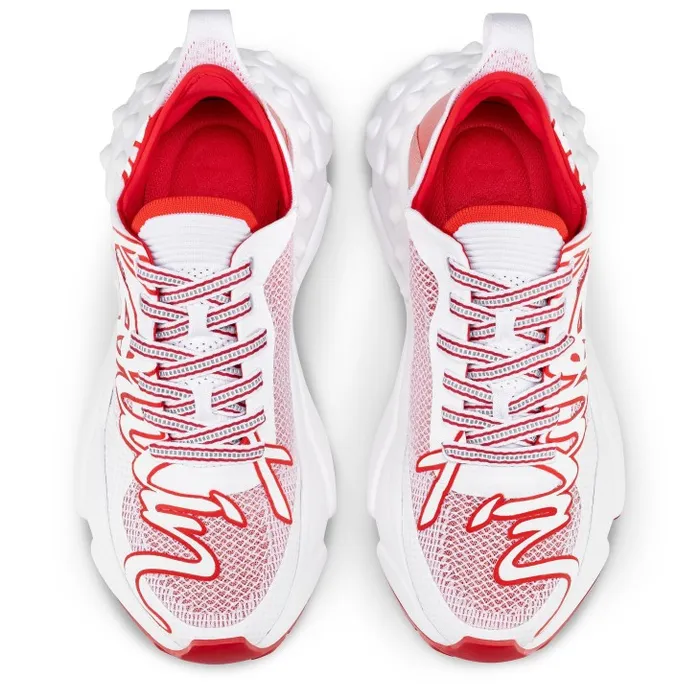 Men Rocknrun Running Sneakers 8211 Mesh 8211 Loubi Christian Louboutin Sneakers