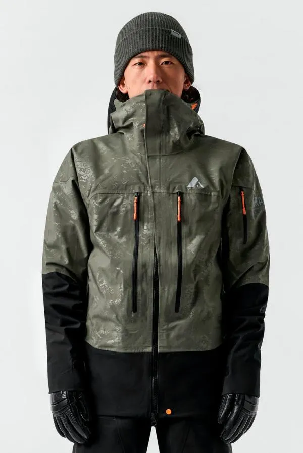 Men Spurr 3L JacketBoreal Embossed Orage Jackets