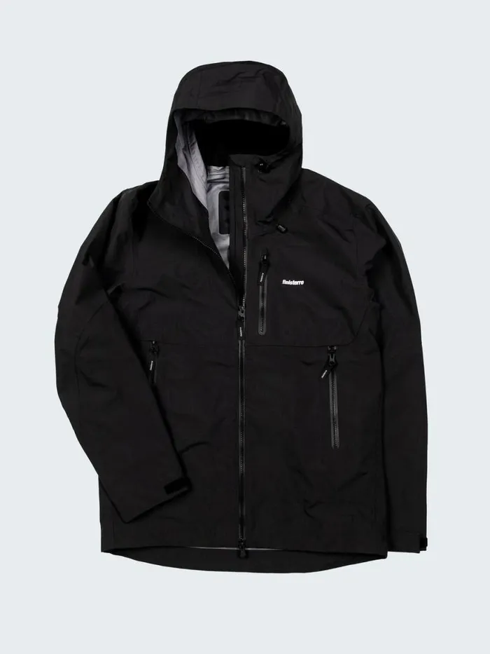 Men Stormbird Waterproof Jacket Black Finisterre Jackets Coats and Gilets