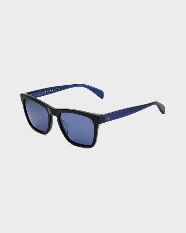 Men Sunglasses Rag and Bone Cameron Black