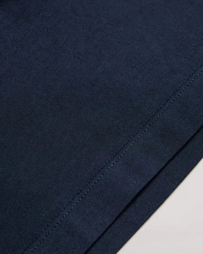 Men TYWINN 8211 Short Sleeve Regular Fit Plain Tshirt Navy Ted Baker Tops