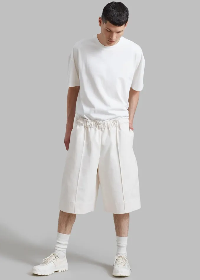 MenWomen Faro Boxy Tee 8211 White The Frankie Shop Tops