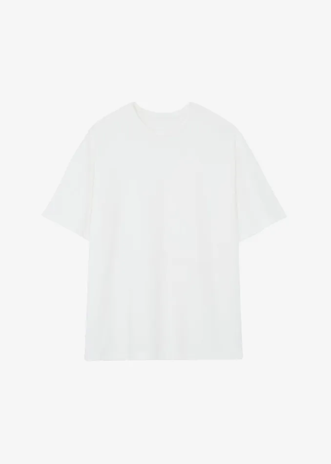 MenWomen Faro Boxy Tee 8211 White The Frankie Shop Tops
