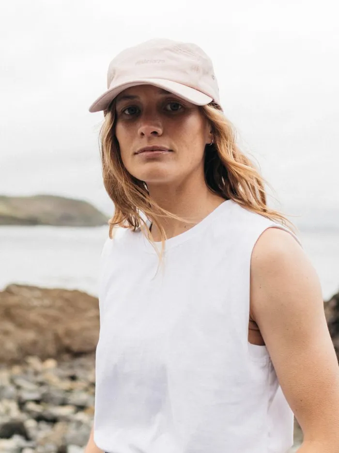 MenWomen Tonkin Cap Pink Smoke Finisterre Hats and Beanies