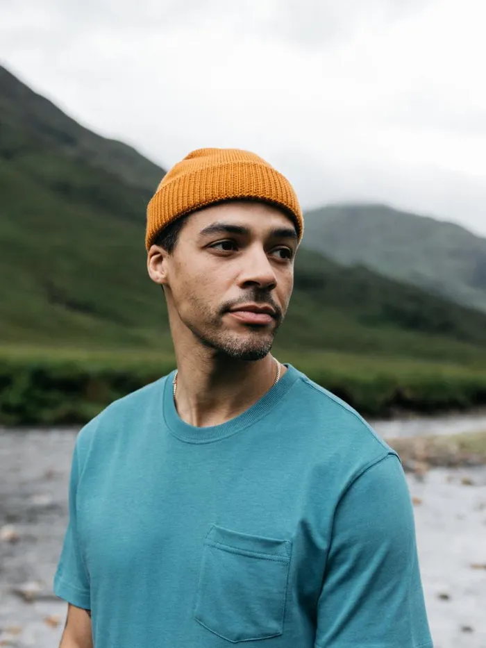 MenWomen Watchcap Beanie Harvest Gold Finisterre Hats and Beanies