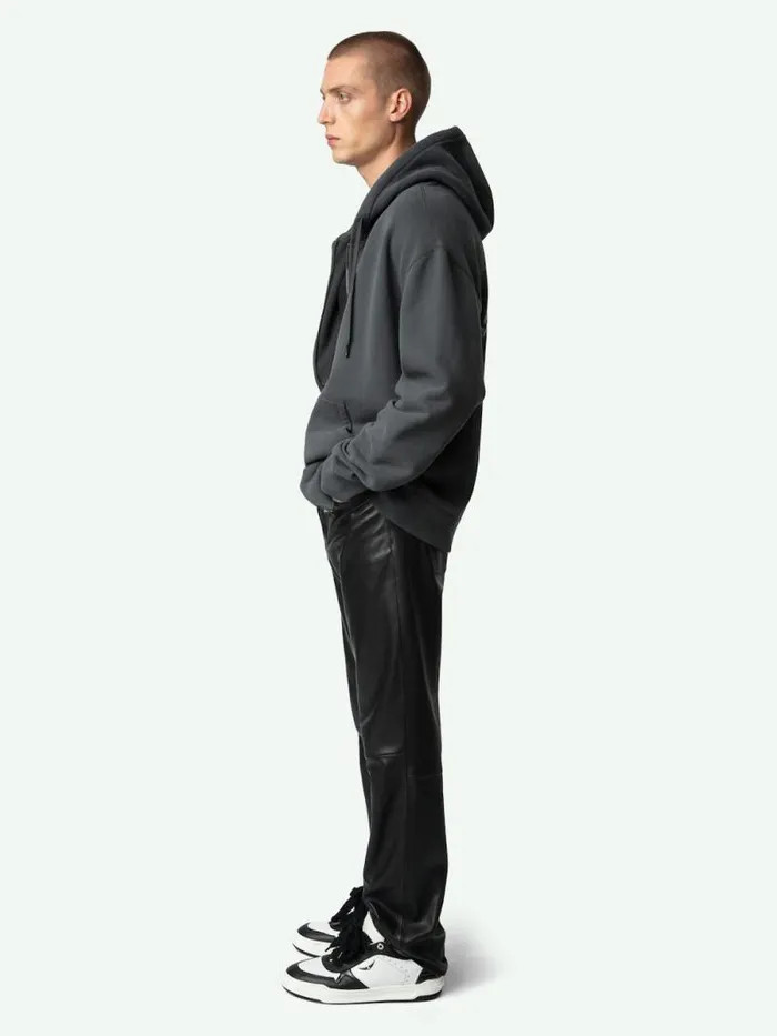 Men Zadig and Voltaire Sweatshirts and Hoodies Sacha Sweatshirt Carbone Men Zadig and Voltaire Sweatshirts and Hoodies Sacha Sweatshirt Carbone