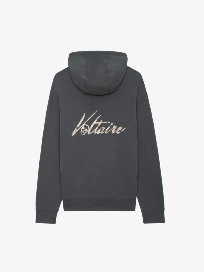 Men Zadig and Voltaire Sweatshirts and Hoodies Sacha Sweatshirt Carbone Men Zadig and Voltaire Sweatshirts and Hoodies Sacha Sweatshirt Carbone
