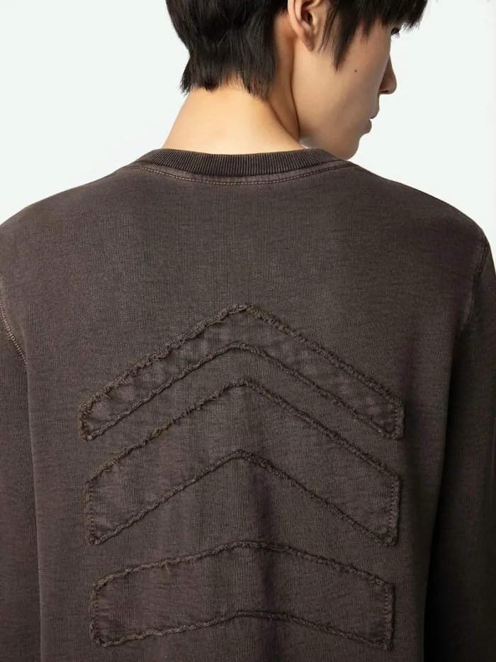 Men Zadig and Voltaire Sweatshirts and Hoodies Stony Arrow Sweatshirt Land Men Zadig and Voltaire Sweatshirts and Hoodies Stony Arrow Sweatshirt Land