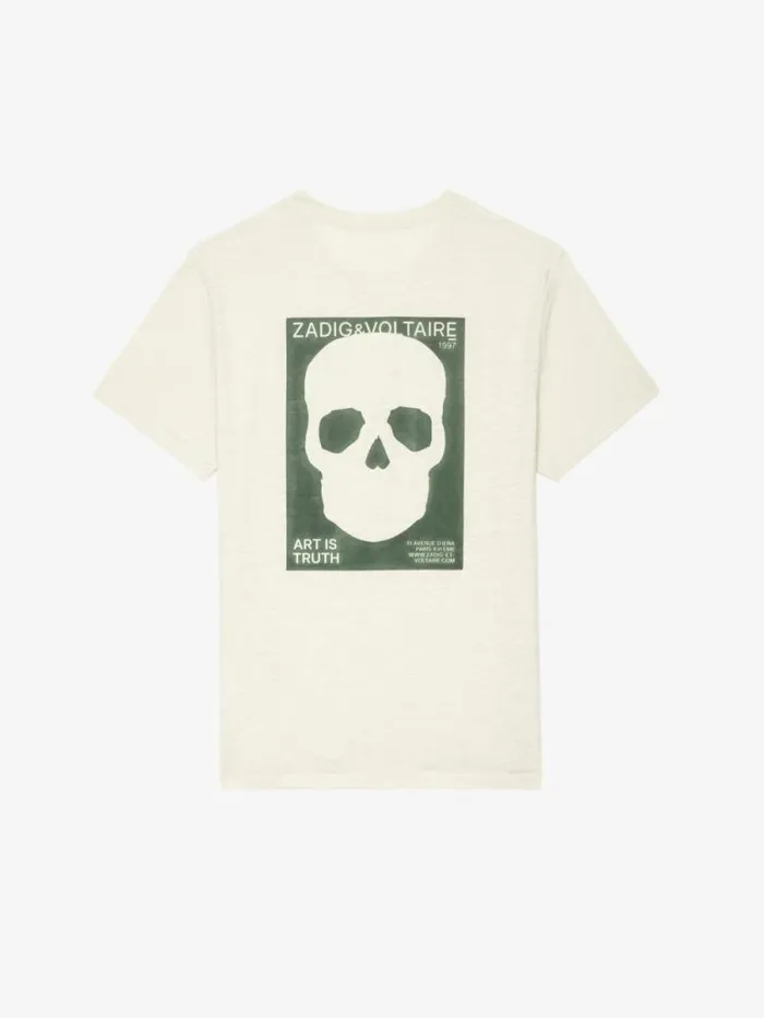 Men Zadig and Voltaire TShirts Stockholm Tshirt Steam