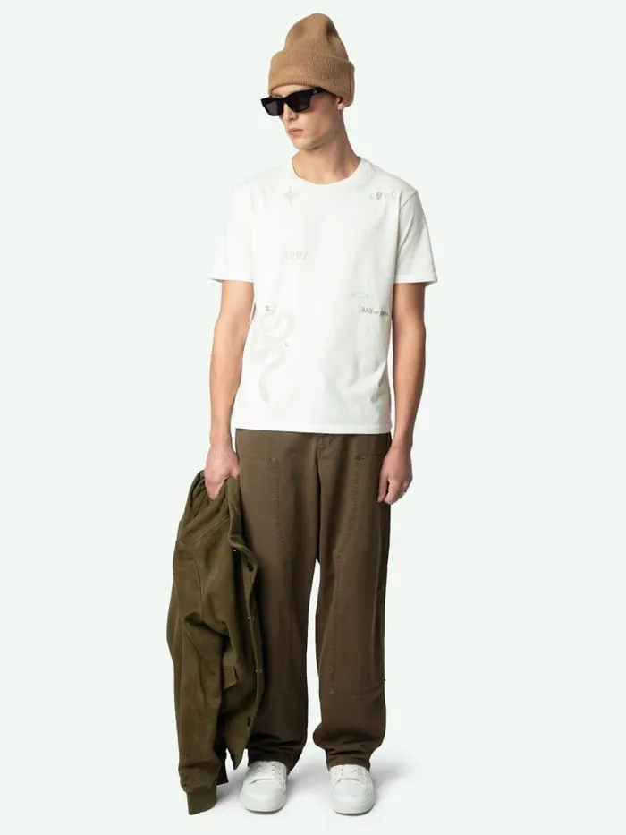 Men Zadig and Voltaire TShirts Tommy Tshirt Judo