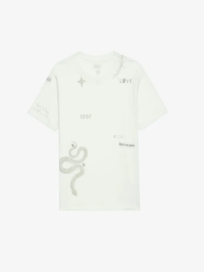 Men Zadig and Voltaire TShirts Tommy Tshirt Judo
