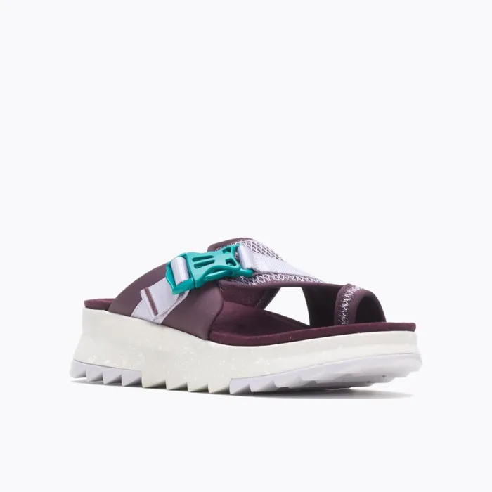 Merrell Alpine Cush Wrap Burgundy Women Sandals