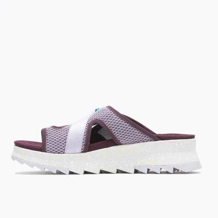 Merrell Alpine Cush Wrap Burgundy Women Sandals
