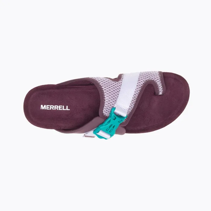 Merrell Alpine Cush Wrap Burgundy Women Sandals