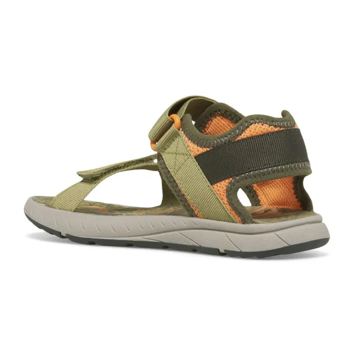 Merrell Big Kahuna Web Sandal 20 Oliveorange Kids Sandals