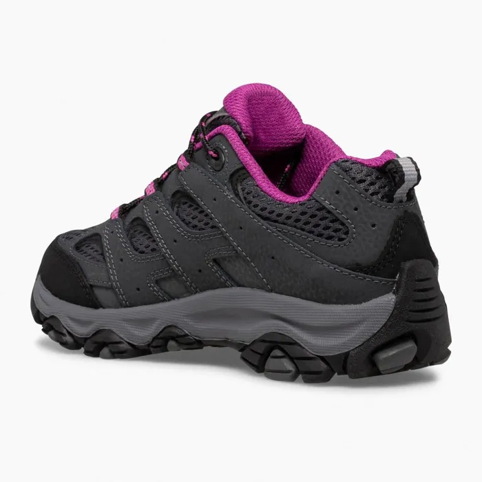 Merrell Big Moab 3 Low Lace Shoe Graniteberry Kids Boots