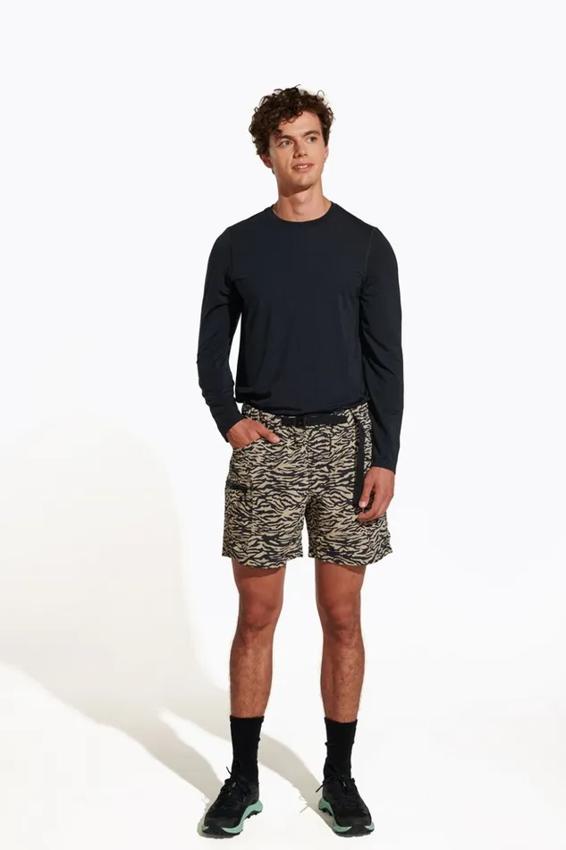 Merrell Everyday Long Sleeve Tee With Tencel Black Men Tops