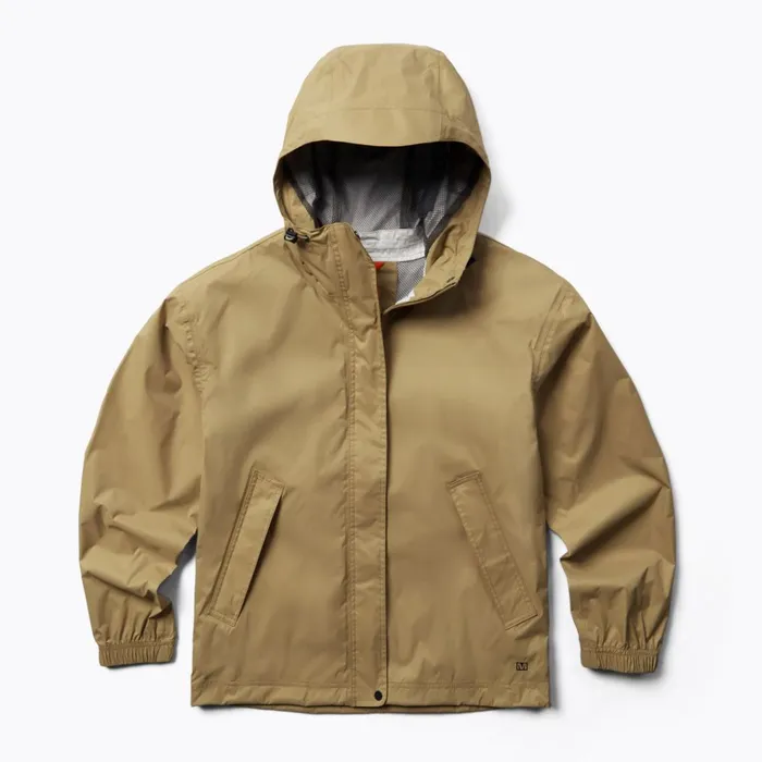 Merrell Fallon Rain Jacket Sepia Tint Women Outerwear