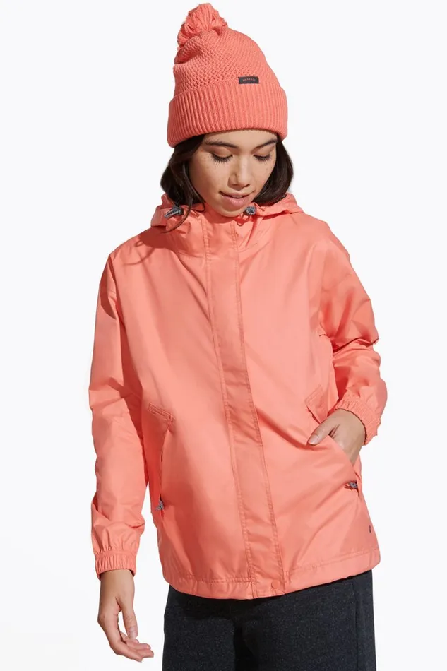 Merrell Fallon Rain Jacket Sepia Tint Women Outerwear