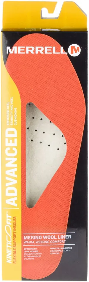 Merrell Kinetic Fit Advanced Footbed Wool Women Shoe Care