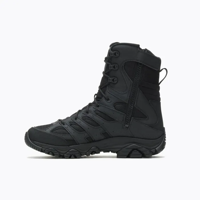 Merrell Moab 3 8034 Tactical Zip Wp Wide Width Black Men Boots