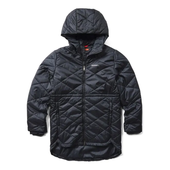 Merrell Provin Insulated Parka Black Women Outerwear