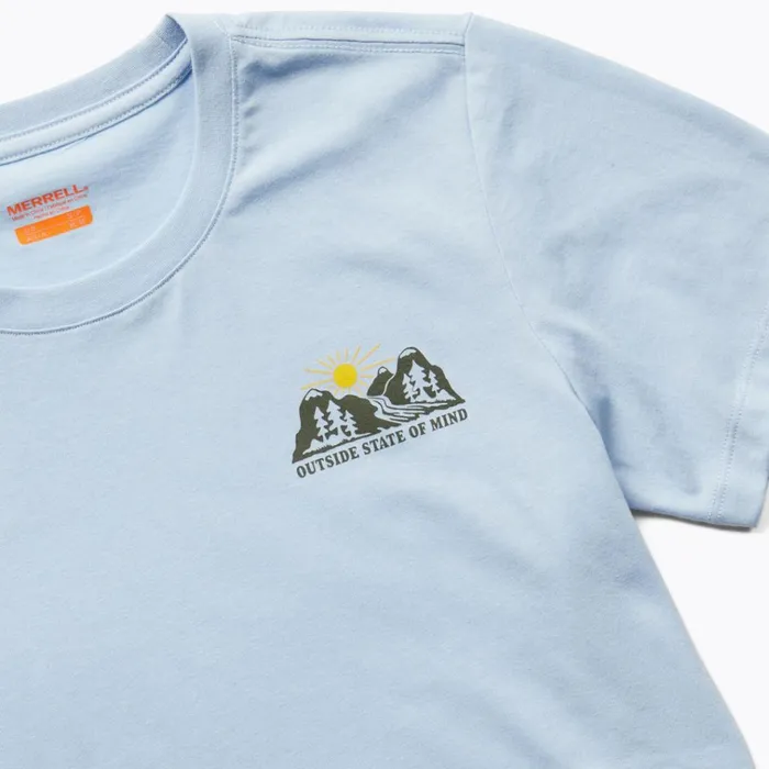 Merrell Sunnyscape Tee Soft Chambray Women Tops