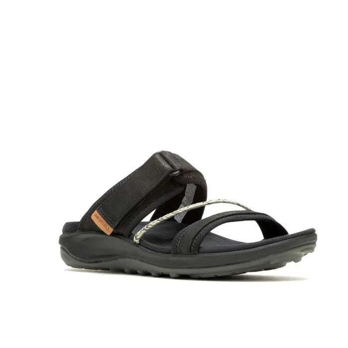 Merrell Terran 4 Slide Wide Width Black Women SlipOns