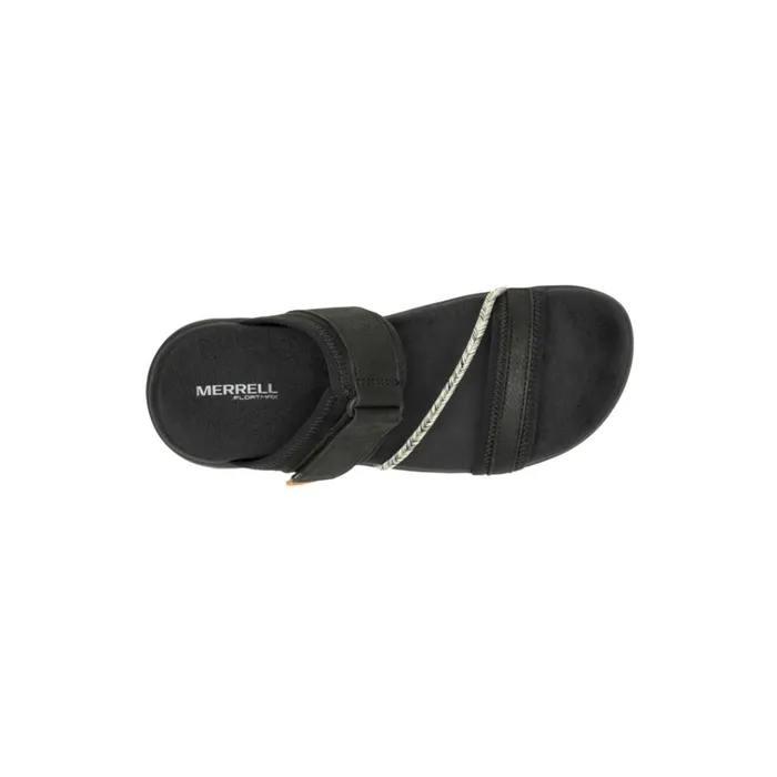 Merrell Terran 4 Slide Wide Width Black Women SlipOns
