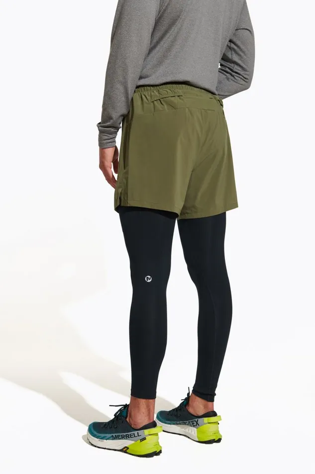 Merrell Trail Running Legging Black Men Bottoms