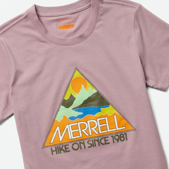 Merrell Triangle Tee Elderberry Women Tops