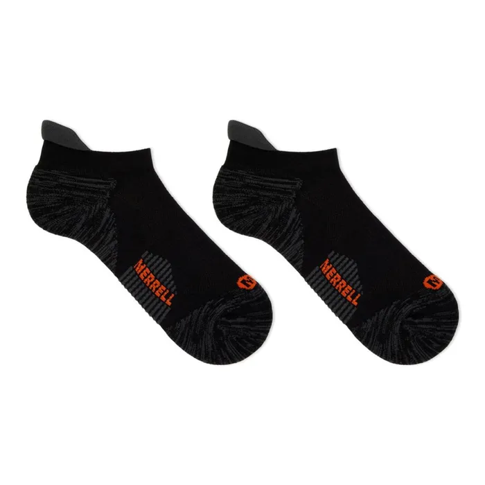 Merrell Ultra Light Low Cut Tab Socks Onyx Men Accessories