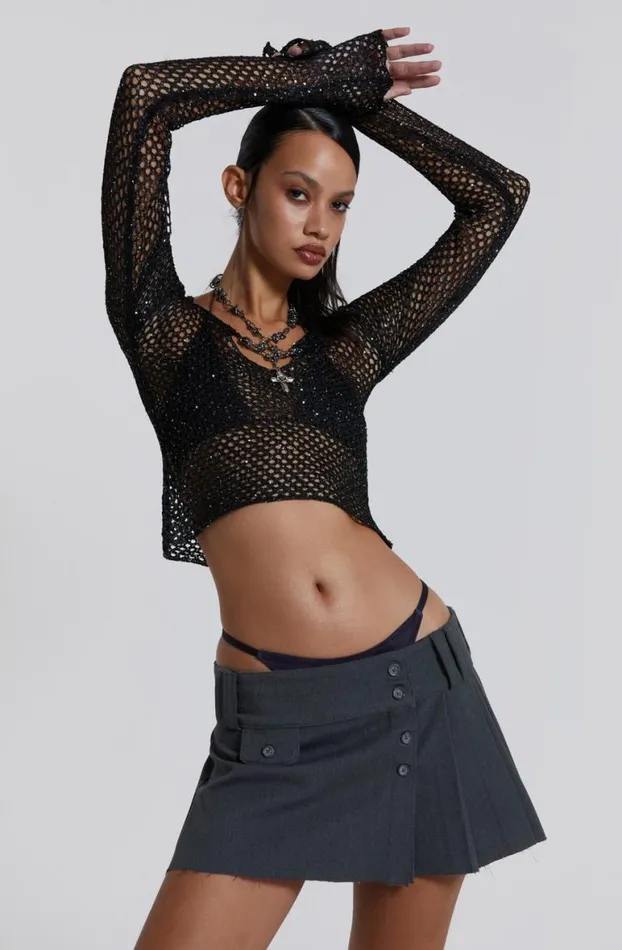 Mini Skirts Women Jaded London Ampm Pleated Mini Skirt