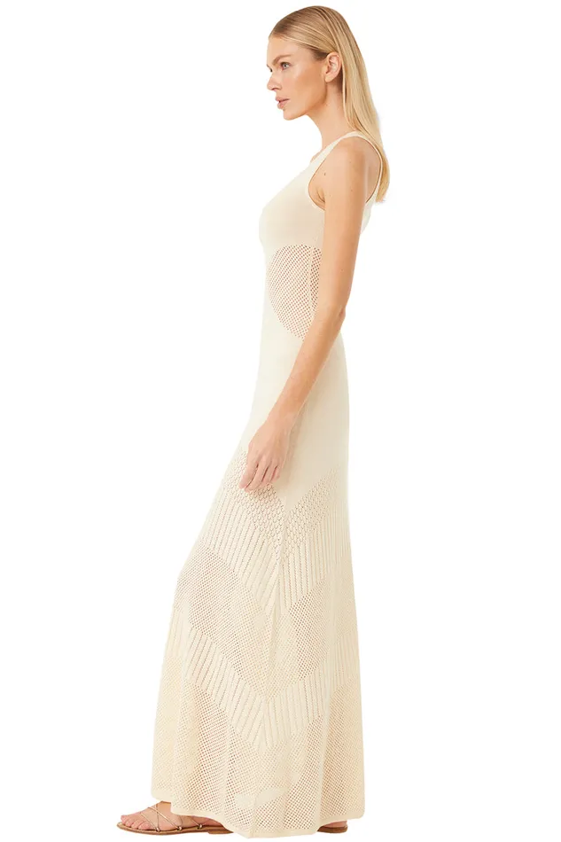 Misa Los Angeles Allison Dress Ivory Women Dresses