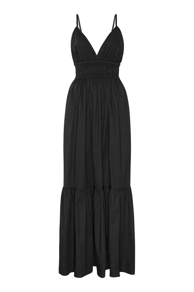 Misa Los Angeles Cintra Dress Black Women Dresses