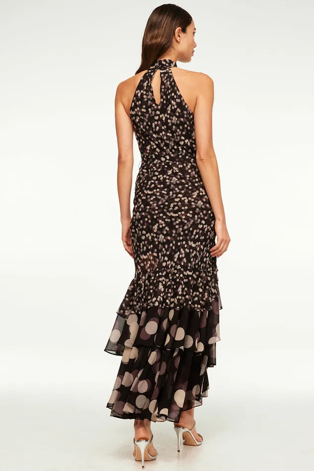 Misa Los Angeles Eliana Dress Polka Dot Mix Women Dresses