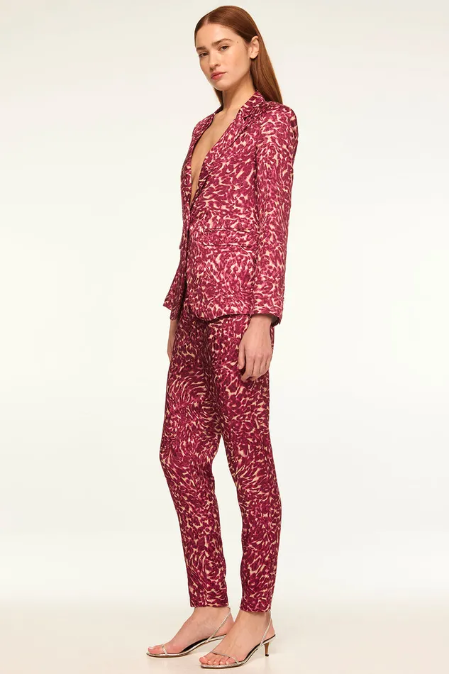 Misa Los Angeles Georgina Pant Fauna Abstract Women Pants