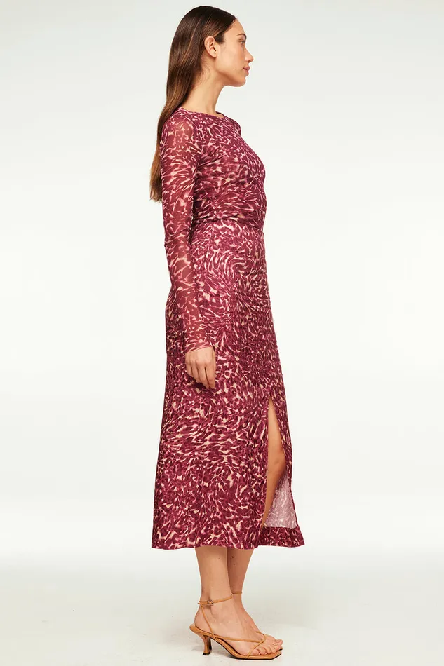 Misa Los Angeles Ivan Skirt Fauna Abstract Women Matching Sets