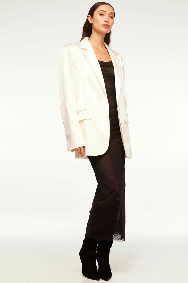 Misa Los Angeles Joanne Blazer Ivory Women Jackets