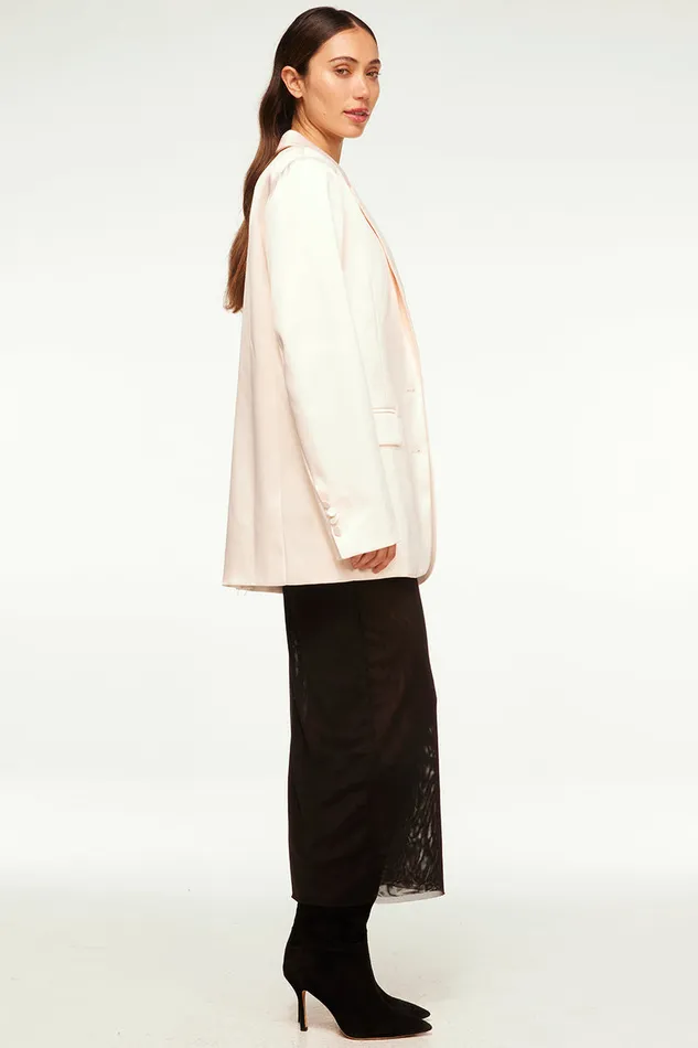 Misa Los Angeles Joanne Blazer Ivory Women Jackets