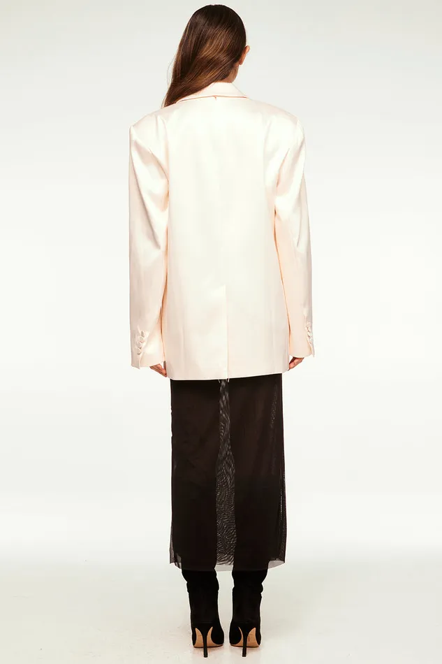Misa Los Angeles Joanne Blazer Ivory Women Jackets