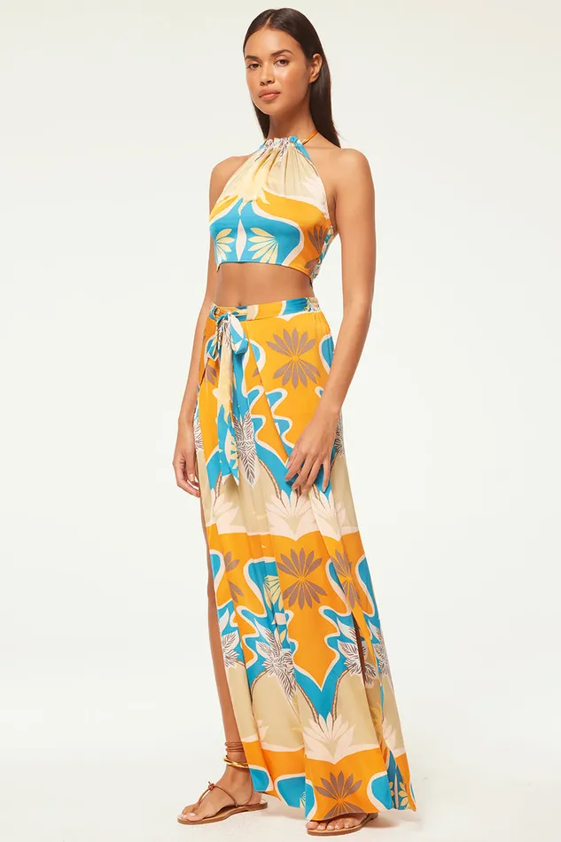 Misa Los Angeles Kanna Pant Bain De Soleil Women Matching Sets