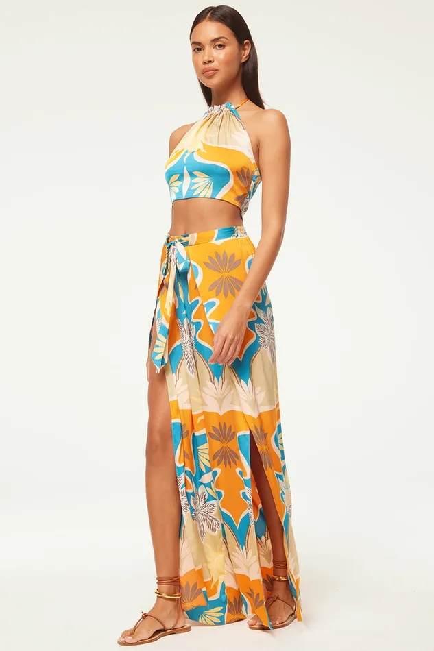 Misa Los Angeles Kanna Pant Bain De Soleil Women Matching Sets
