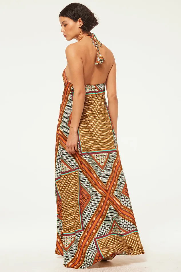 Misa Los Angeles Raban Dress Positano Scarf Women Dresses