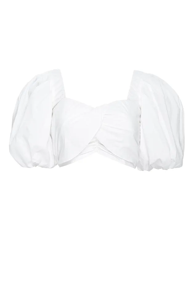 Misa Los Angeles Rori Top White Women Tops